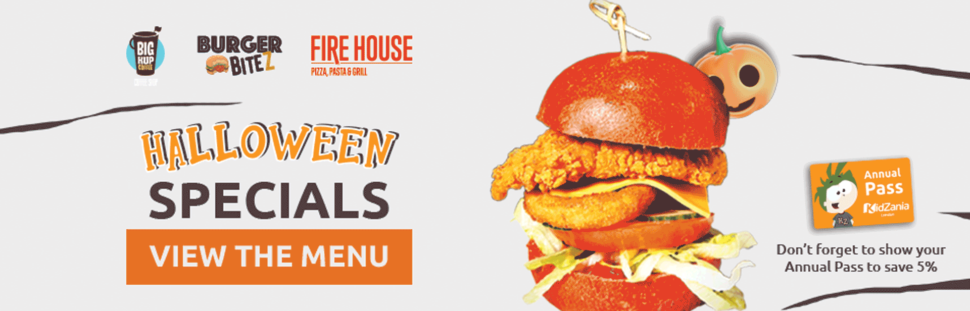 Halloween special menu banner 2023 fa2